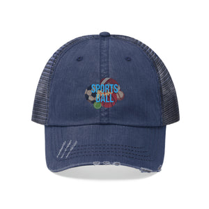 Sports ball mom Unisex Trucker Hat