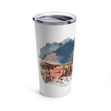 Load image into Gallery viewer, Watercolor alpacas!  Tumbler 20oz