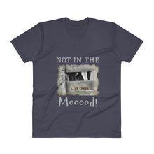 Load image into Gallery viewer, V-Neck T-Shirt - Not int he Moooood - Stu