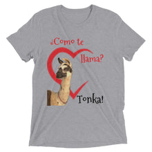 Load image into Gallery viewer, Short sleeve t-shirt -Tonka - ¿Como te llama?