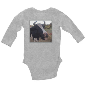 Infant Long Sleeve Bodysuit - Not in the Mooood - Stu